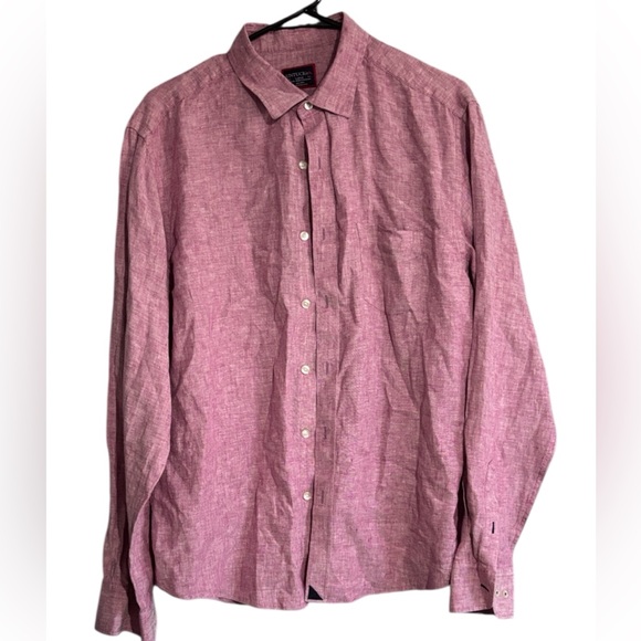 UNTUCKit Casual Pink Button-Down Shirt - Picture 1 of 5